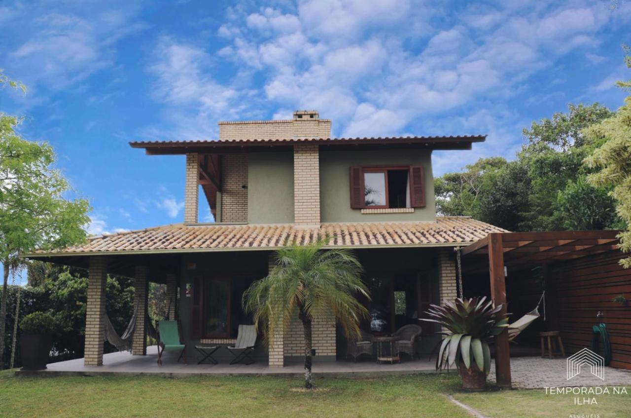 Casa De Praia No Rosa - Vista Para Lagoa De Ibiraquera Imbituba  Ngoại thất bức ảnh